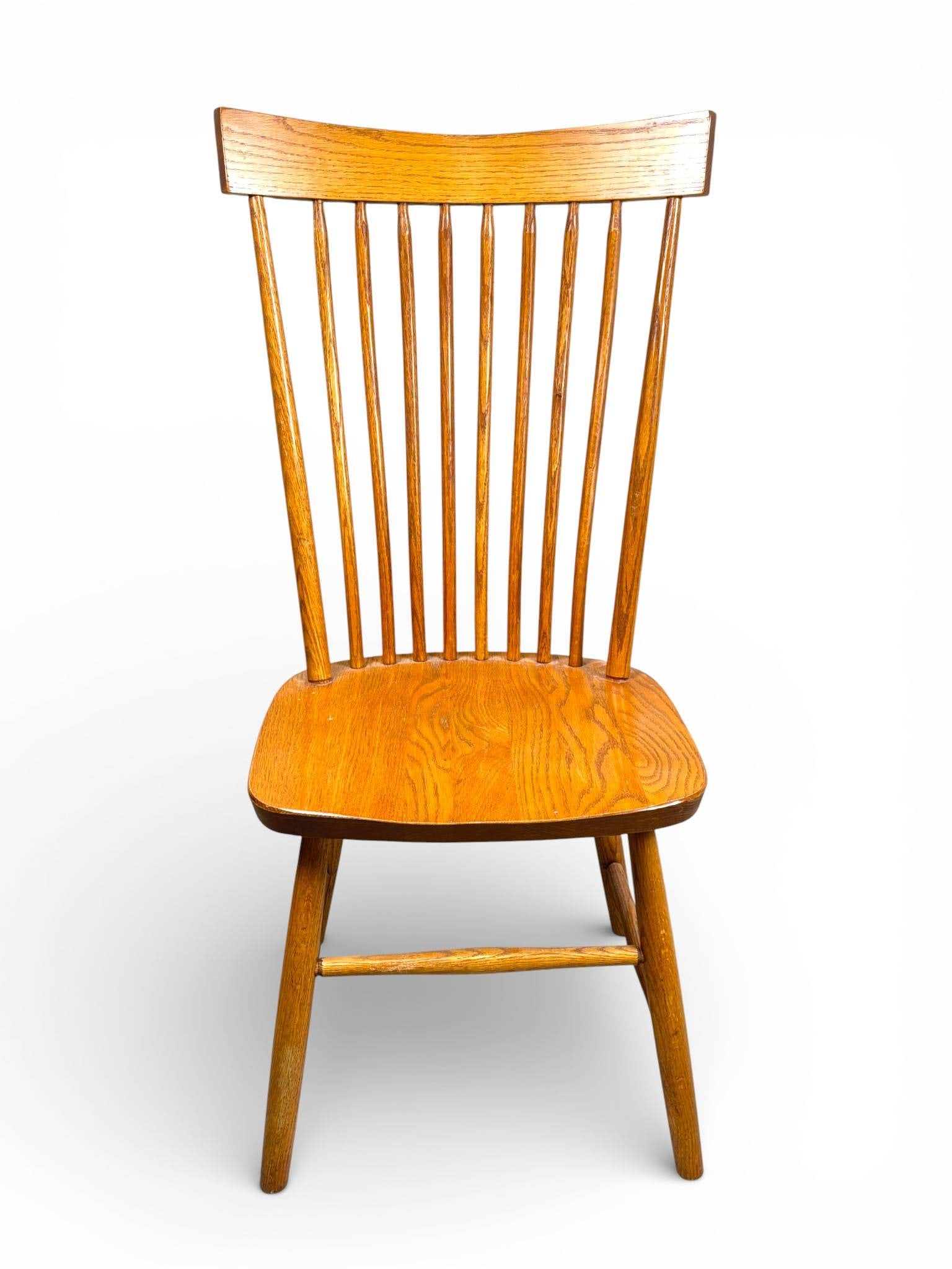 Benchmade Amish Oak Spindle Back Side Chair (1 of 9)