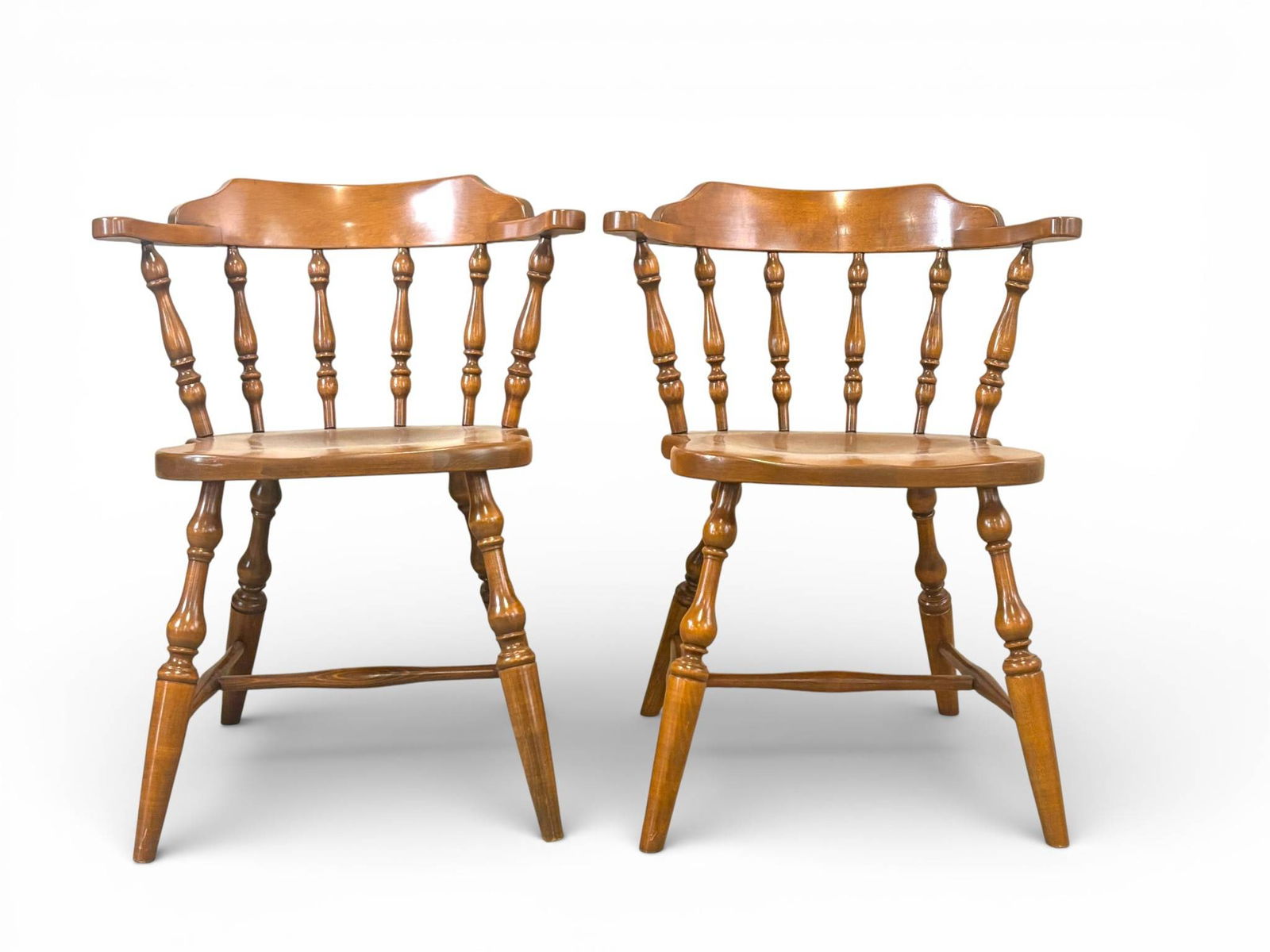 Hale Spindle Back Windsor Style Rock Maple Armchairs (1 of 11)