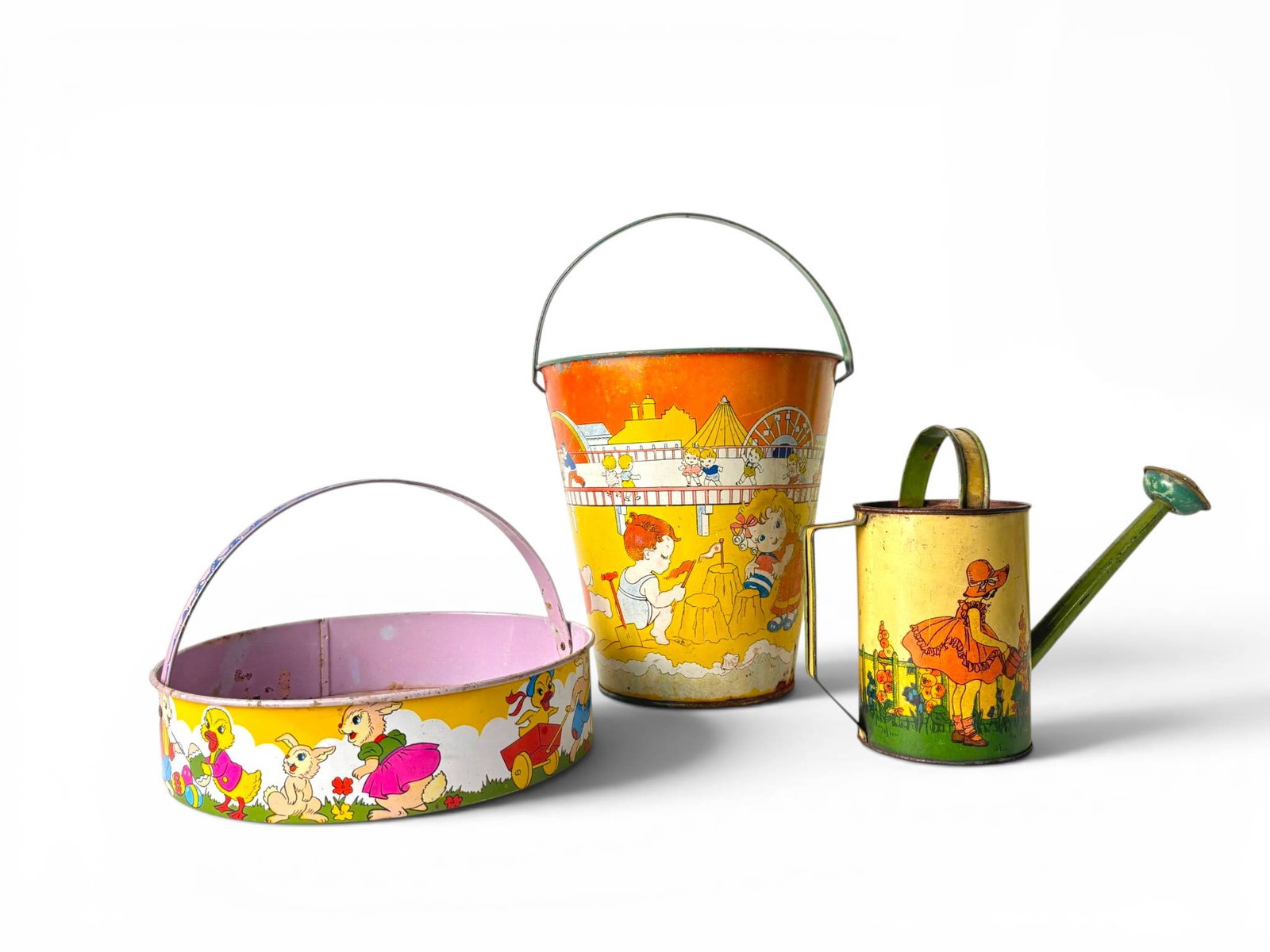 Ohio Art Company Tin Litho Toy Set (1 of 10)