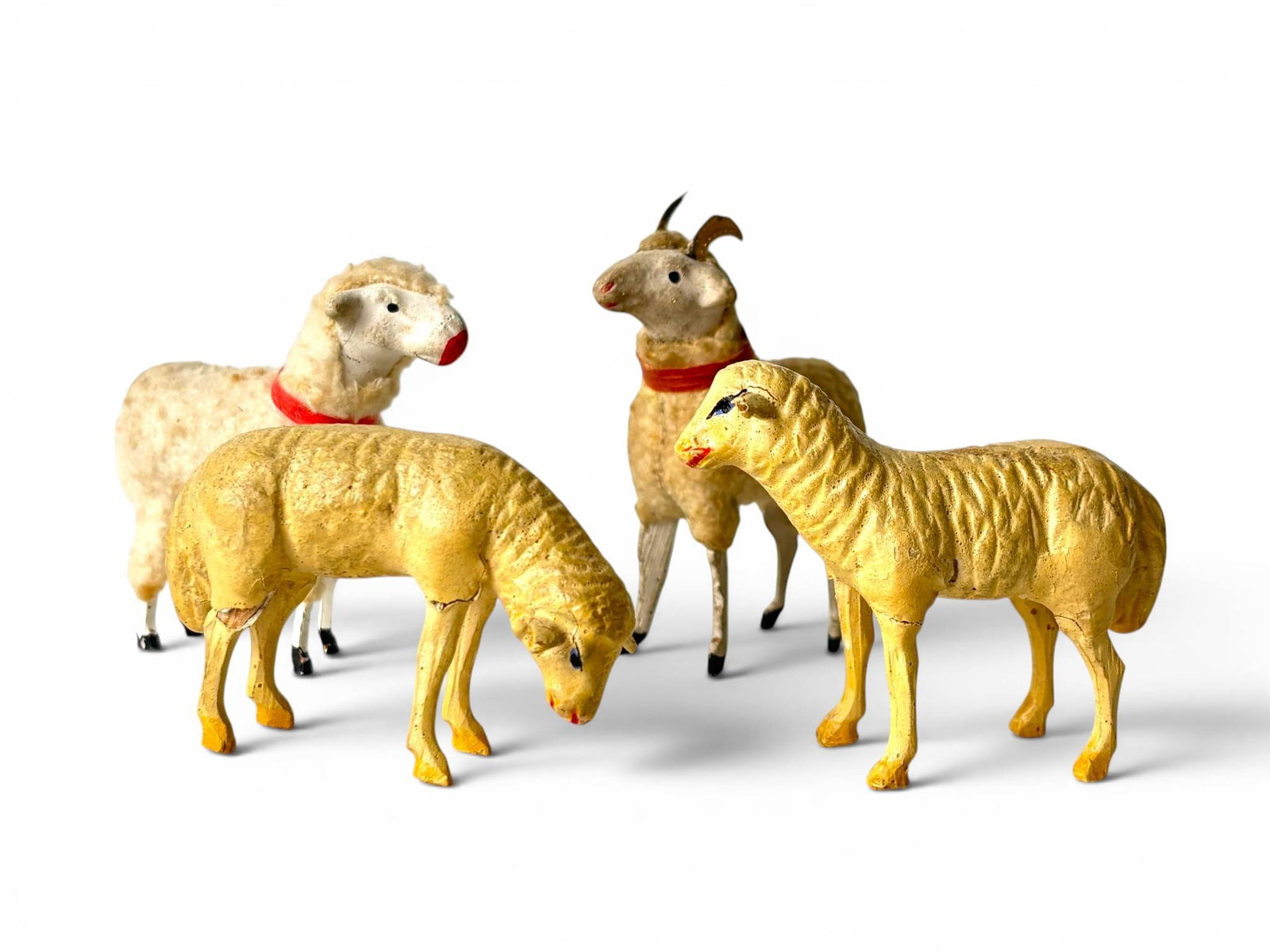 German Putz Sheep and Goat Figures (1 of 12)