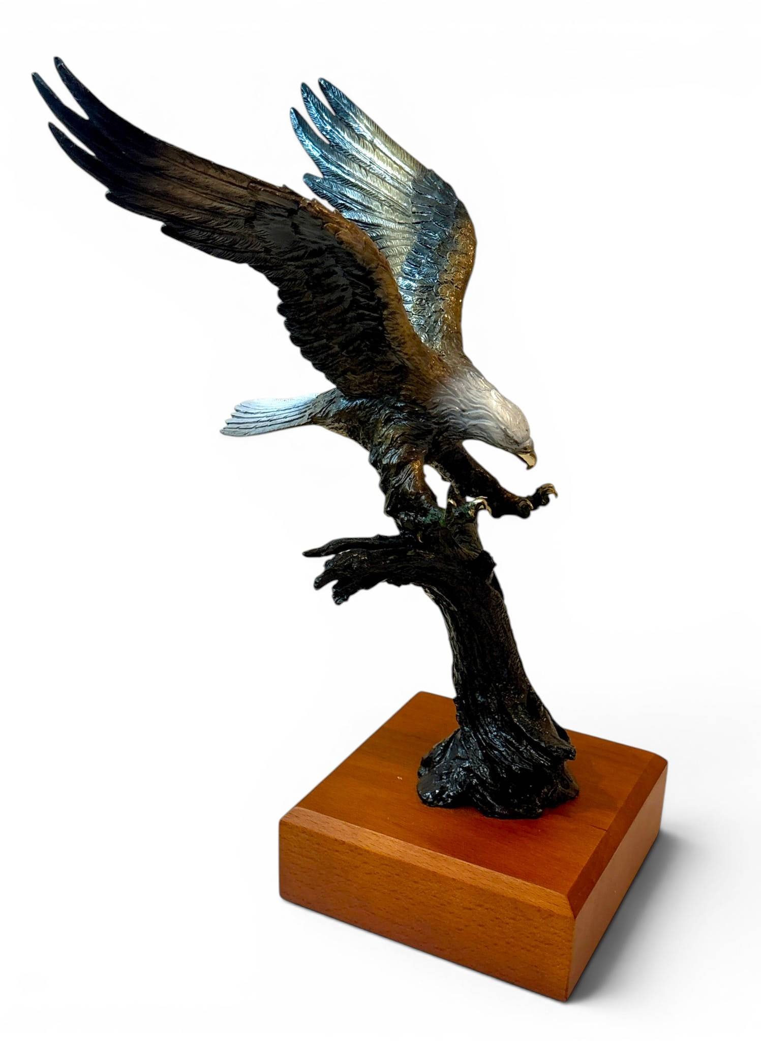Freedom by Lorenzo Ghiglieri on a Wood Base (1 of 10)
