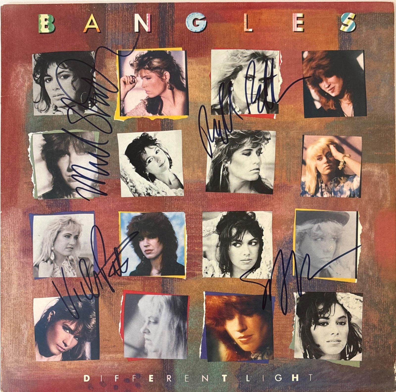 The Bangles Signed Different Light Record with COA (1 of 10)