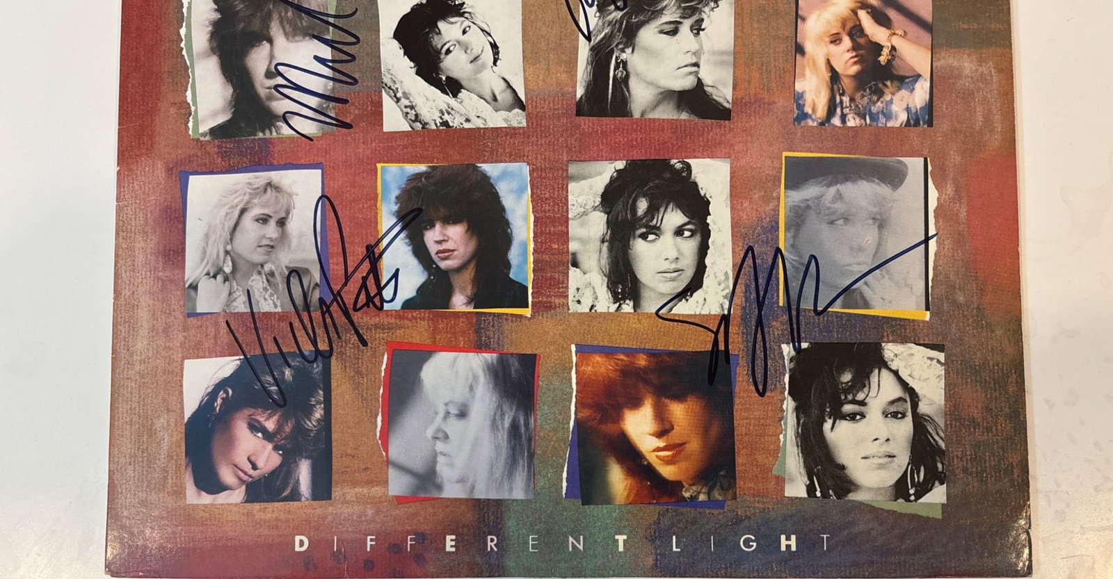 The Bangles Signed Different Light Record with COA - 2