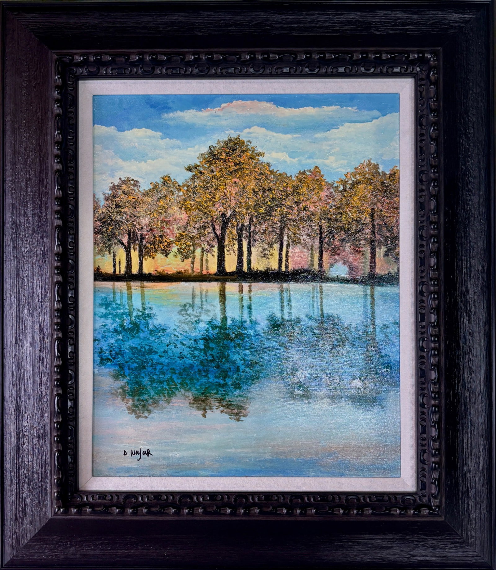 Sunday Afternoon Embellished Giclee on Canvas by David Najar (1 of 8)