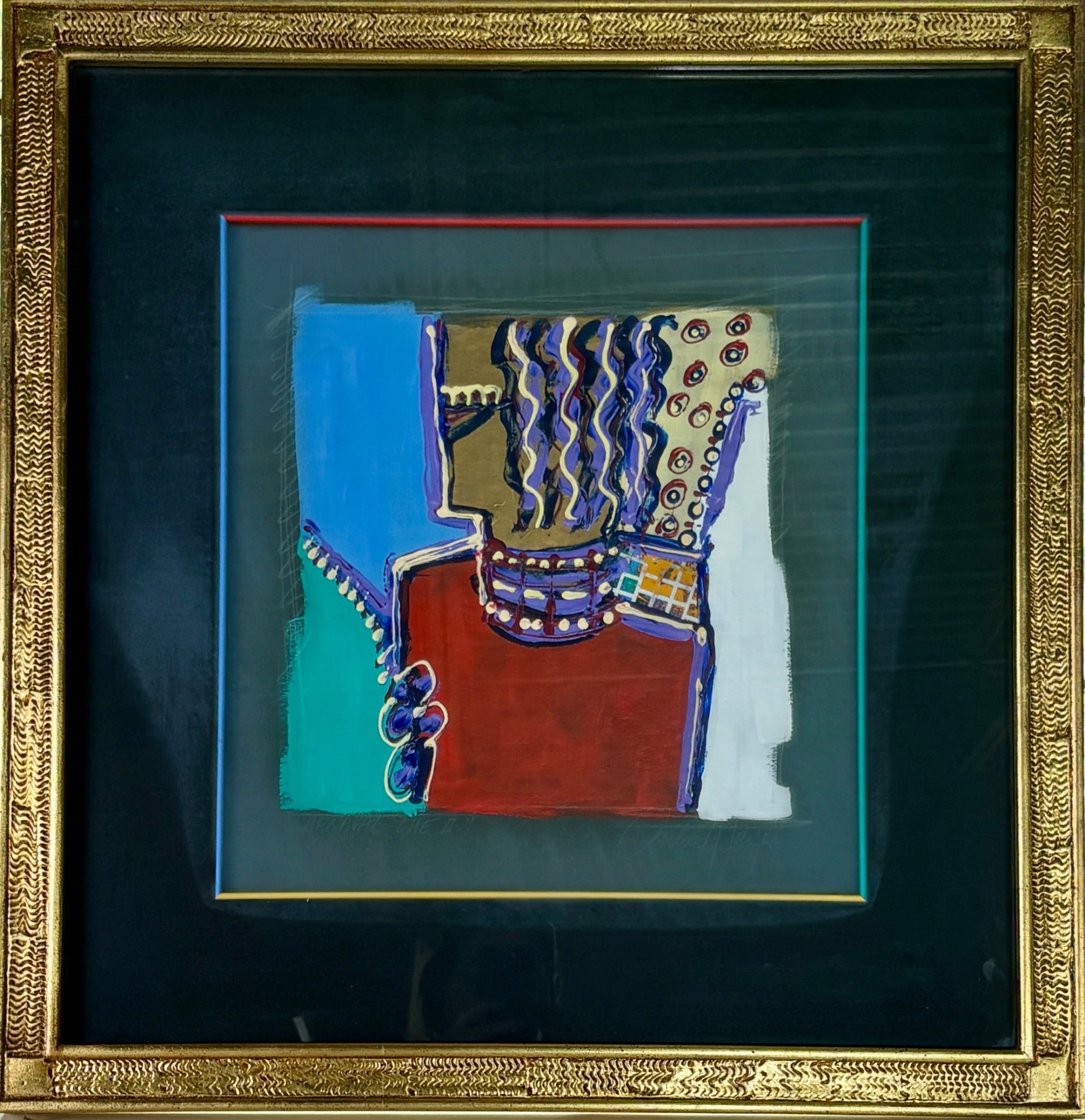 Cecelia Mayr Carnivale II Mixed Media on Paper (1 of 9)