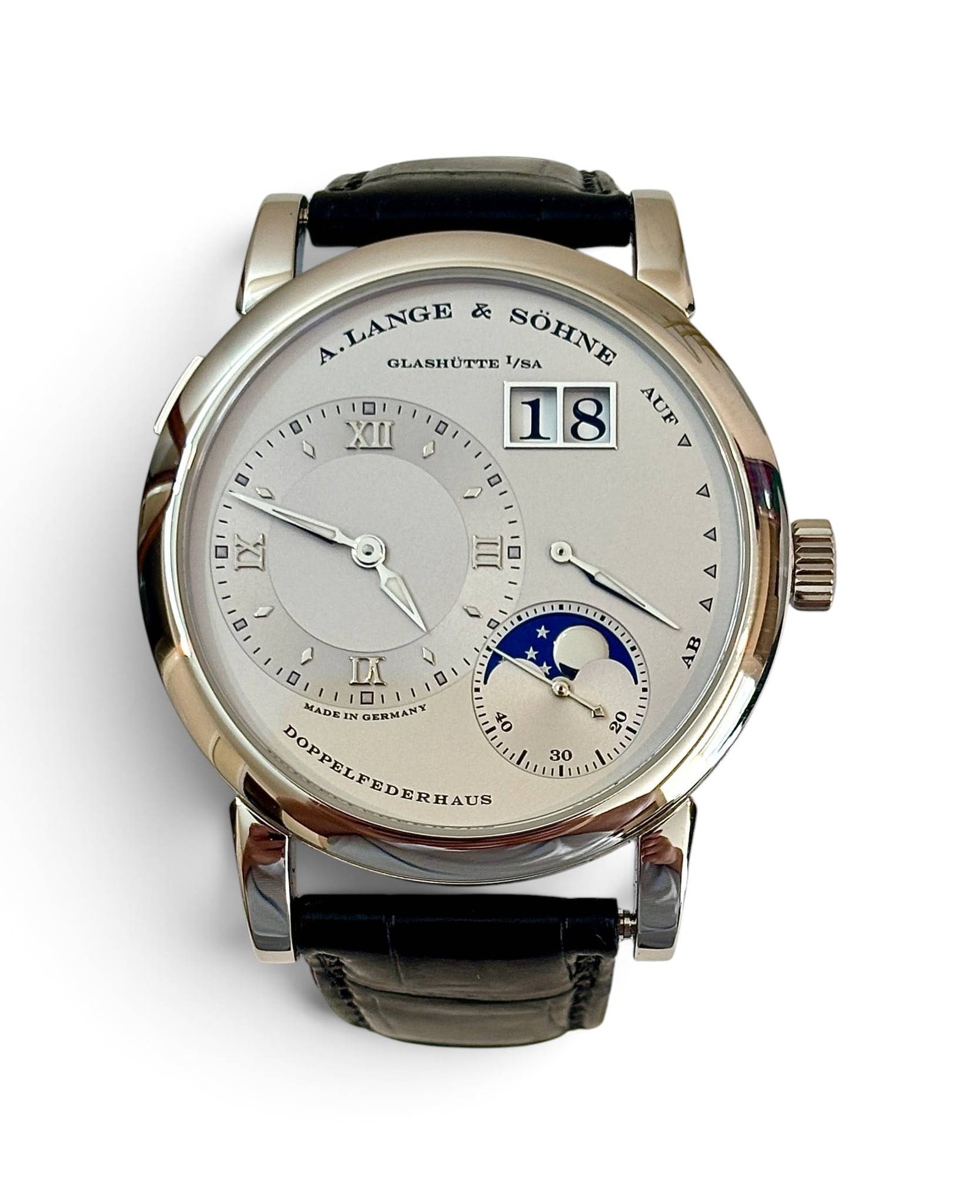 A. Lange & Sohne Lange 1 Moon Phase Watch with Box (1 of 11)