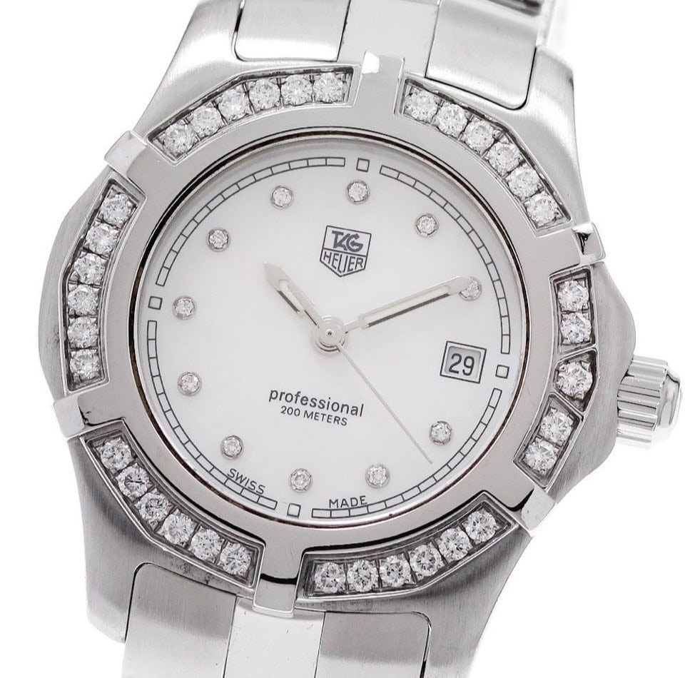 TAG Heuer Professional 200M Diamond Bezel Watch (1 of 9)
