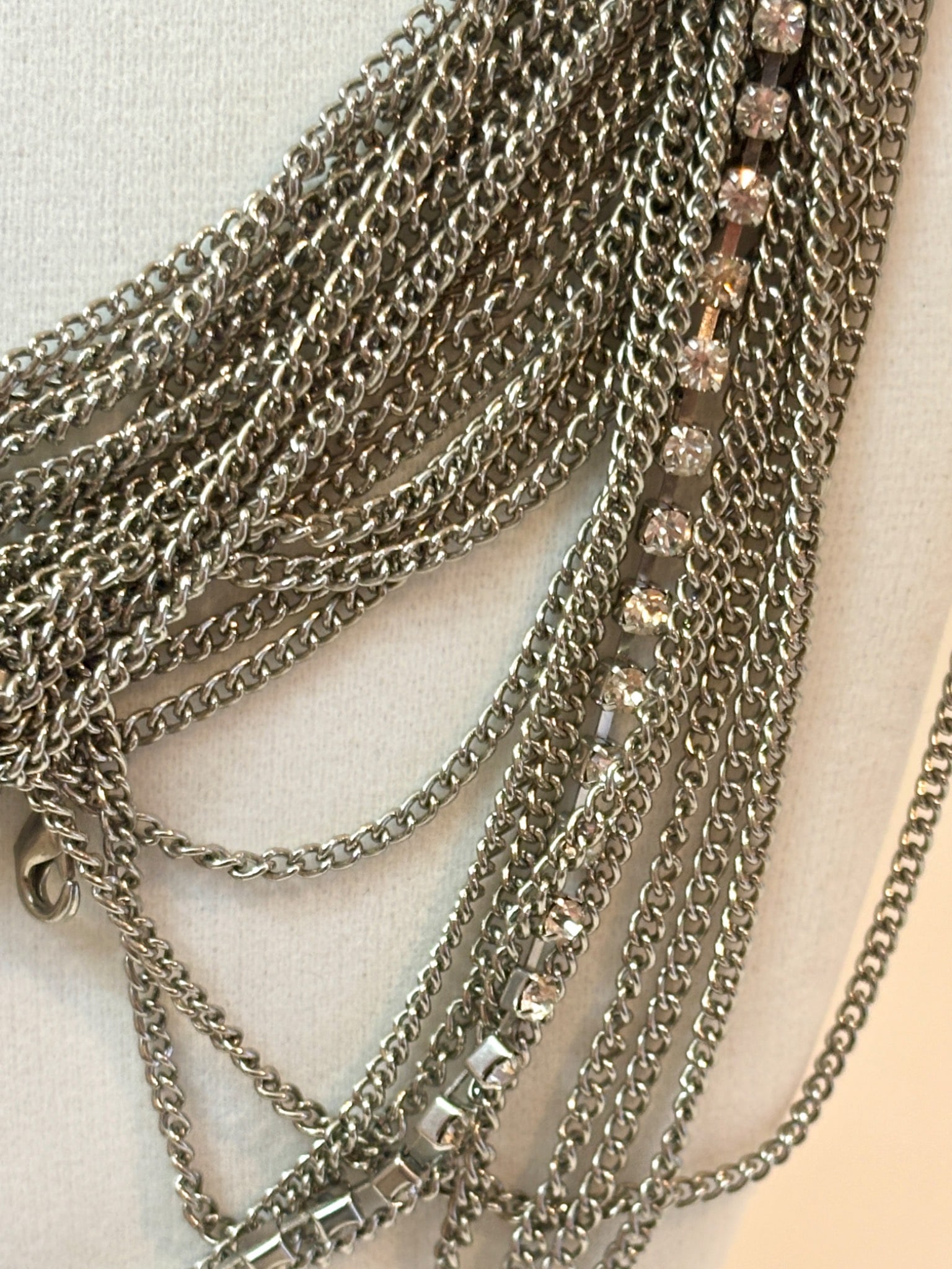 Multi-Strand Magnetic Chain Necklace - 3