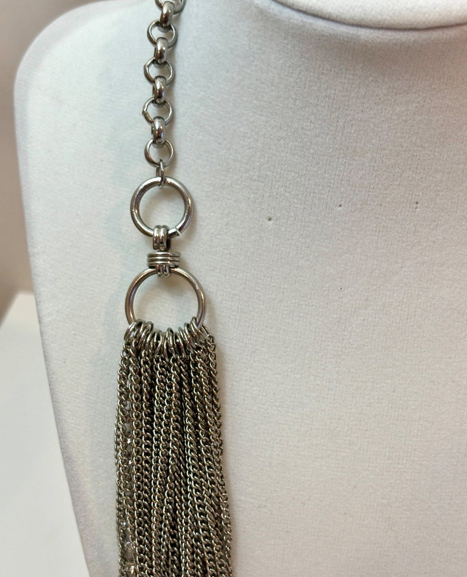 Multi-Strand Magnetic Chain Necklace - 8