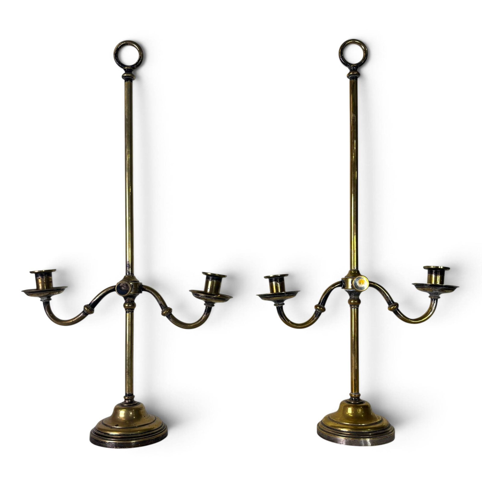 Antique Brass Candleabras circa 19th Century (1 of 12)