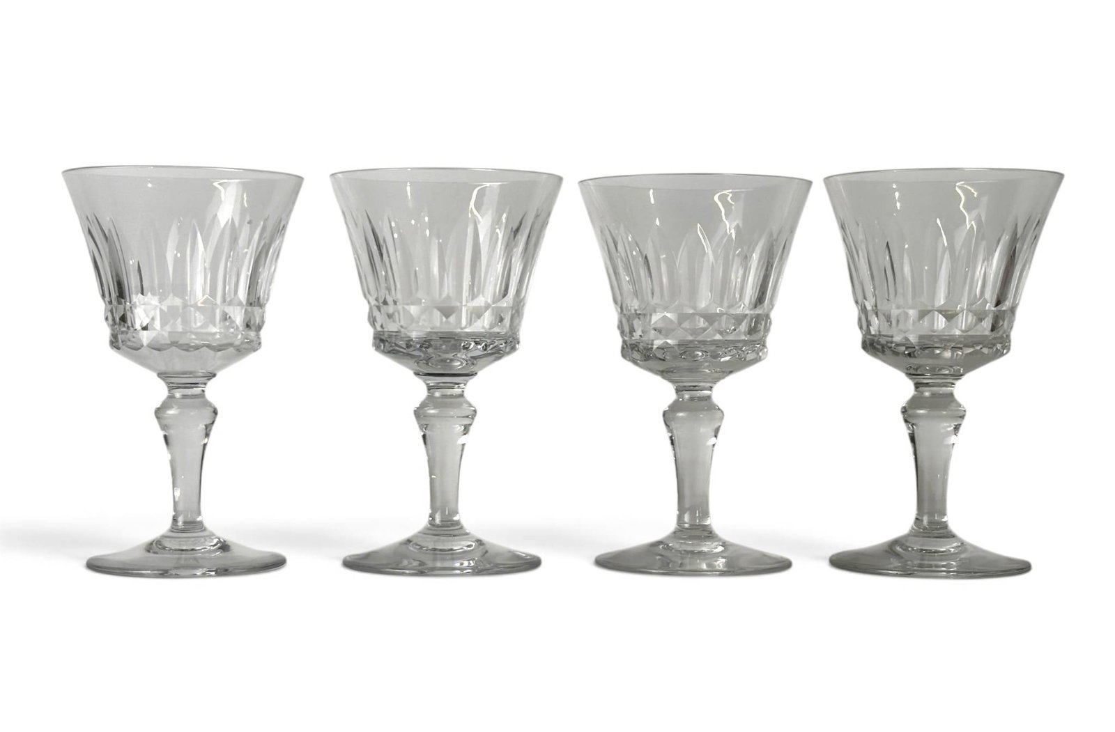 Four Baccarat Piccadilly Stemmed Glasses (1 of 7)