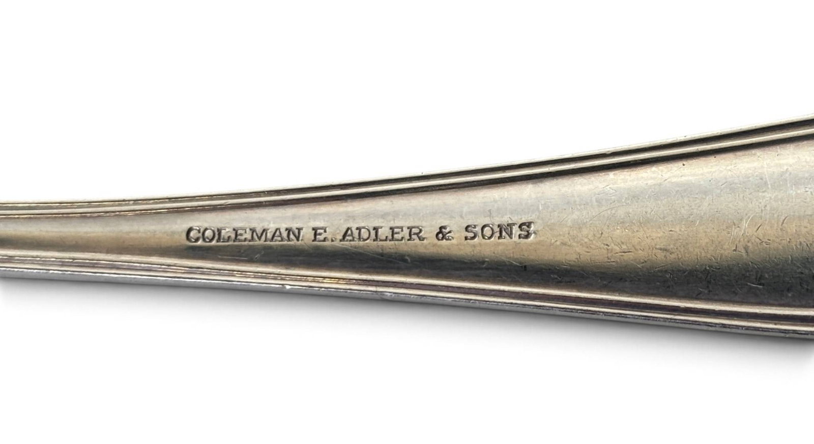 Monogramed Sterling Silver Flatware Set - 4