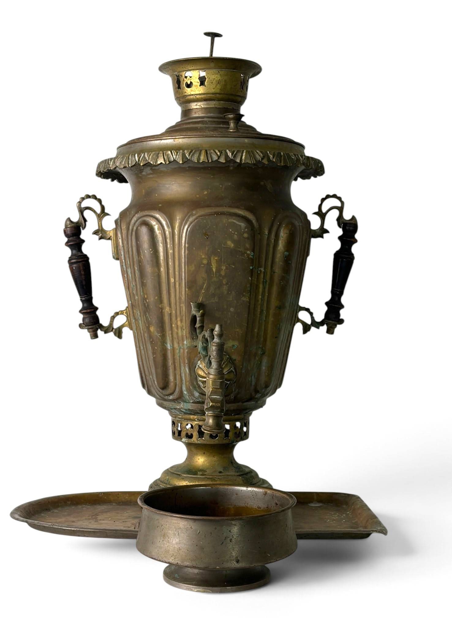 Imperial Russian Batashov Brass Samovar 1893 (1 of 10)