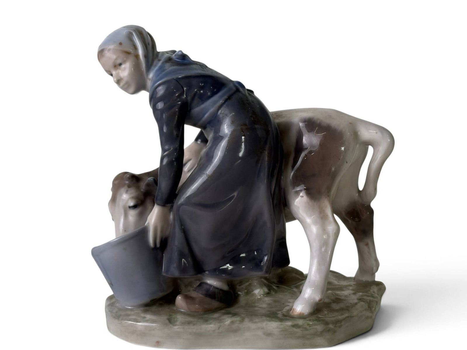 Royal Copenhagen Girl with Calf (1 of 9)