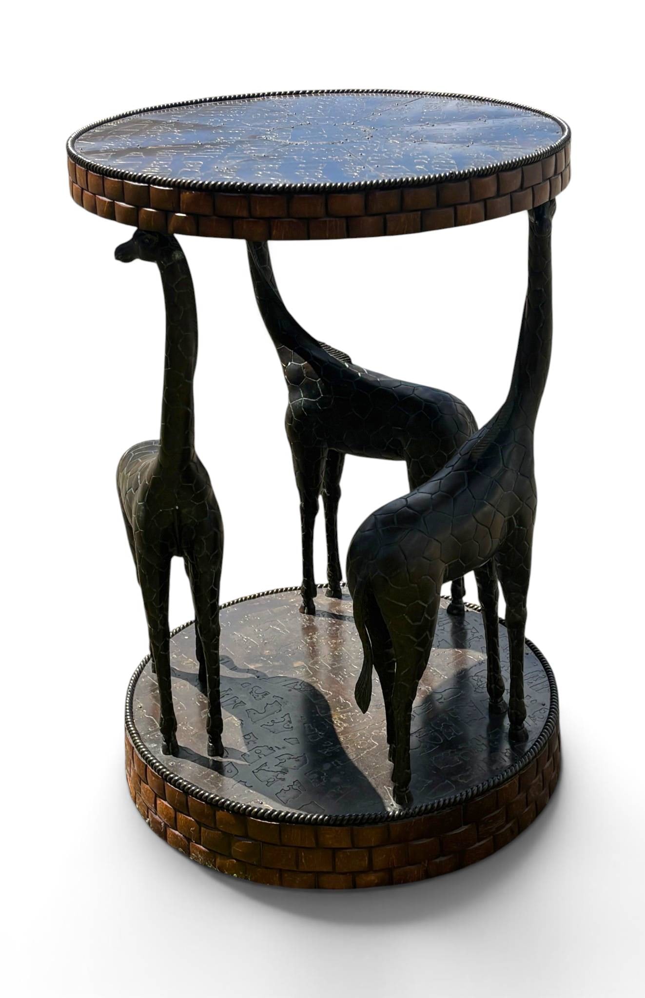 Maitland Smith Giraffe End Table - 6
