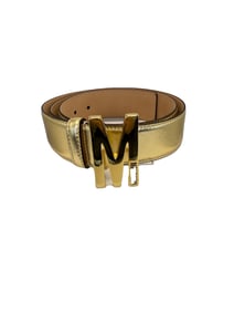 Moschino M Buckle Belt, 48