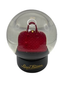 LOUIS VUITTON Alma Snow Globe Boule A Neige Rouge