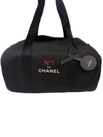 Chanel Novelty No. 1 Polyester Travel Duffle