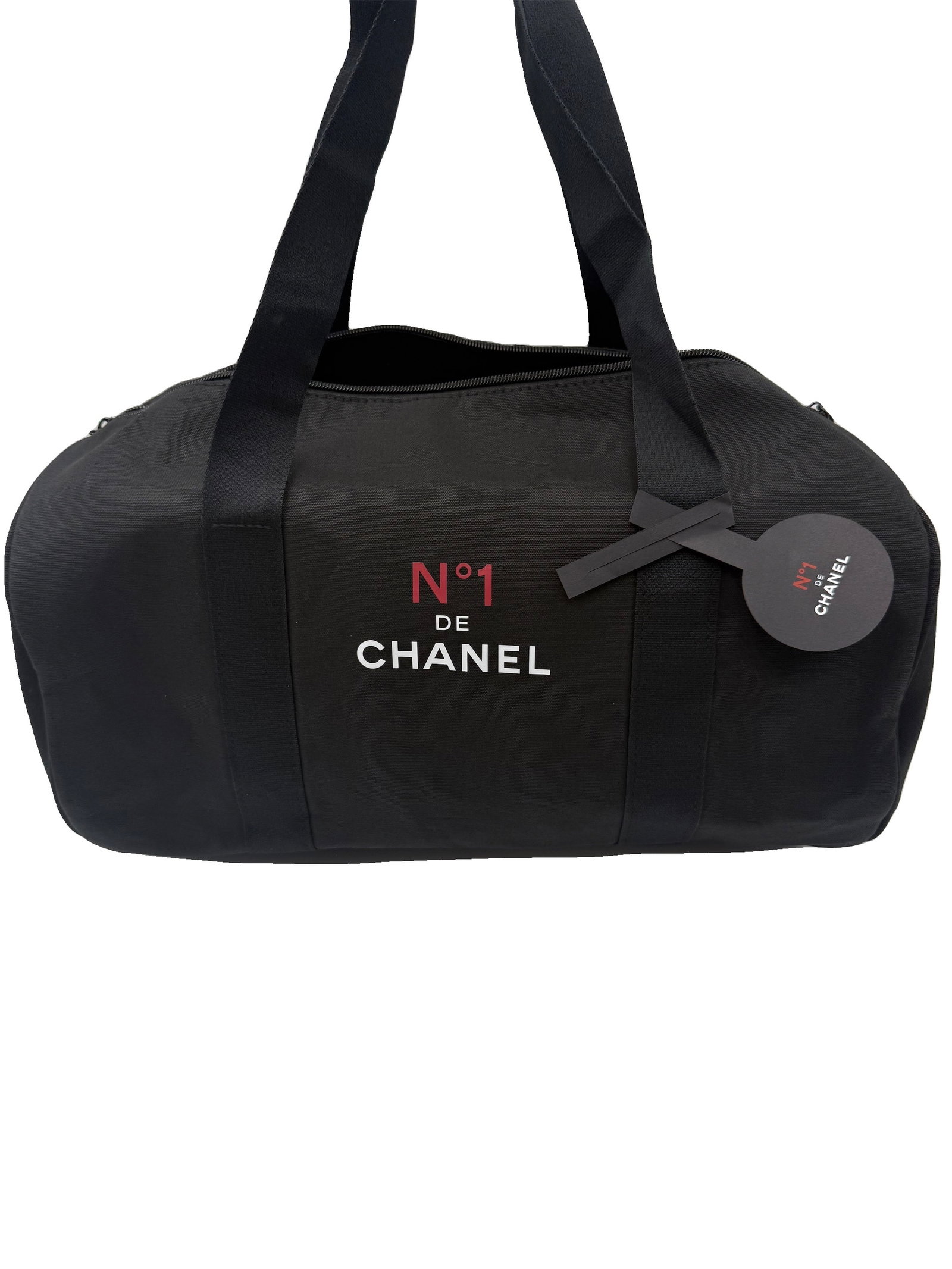 Chanel Novelty No. 1 Polyester Travel Duffle (1 of 6)