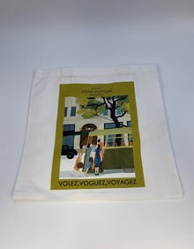 LV Volez Vogues Voyagez Canvas Bag