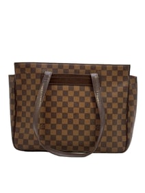 Louis Vuitton Damier Ebene Parioli Handbag W/COA