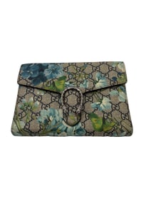 Gucci Dionysus Chain Wallet Blooms Print