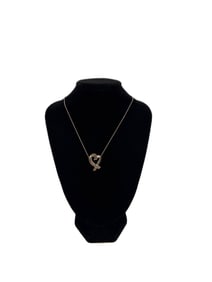 Tiffany Co. Heart Sterling Silver Pendant
