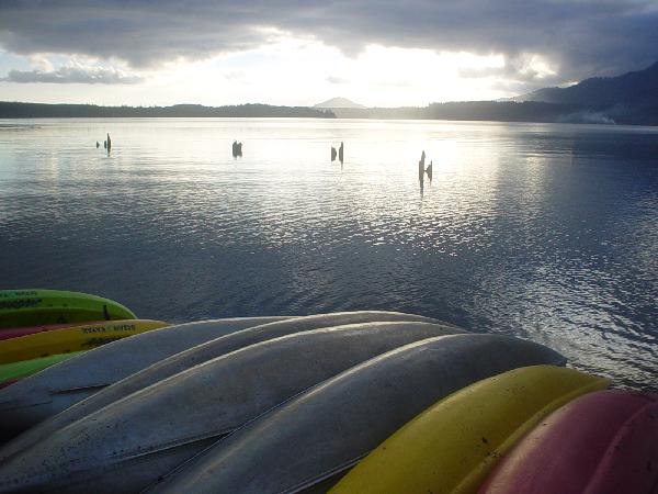 William Keith Haugse: Canoes 2006: 20h x 29w inches, photograph printed with pigment ink on archival paper, edition 1/10, signed, dated on verso WILLIAM HAUGSE is a multi-faceted artist, expressing his artistry as a film editor, direct