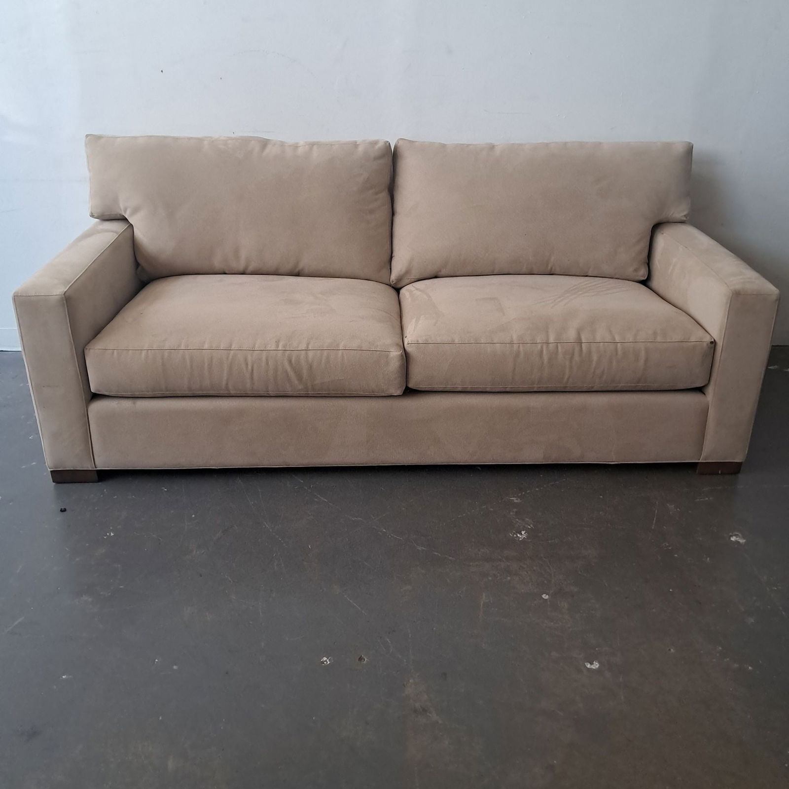 Crate & Barrel Beige Sofa (1 of 5)