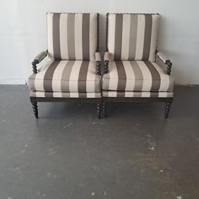 Pair of Ethan Allen Brandt Chairs