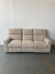 Three-Seater Beige Sofa