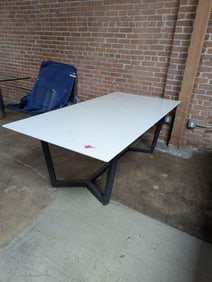 Dining Table with White Top
