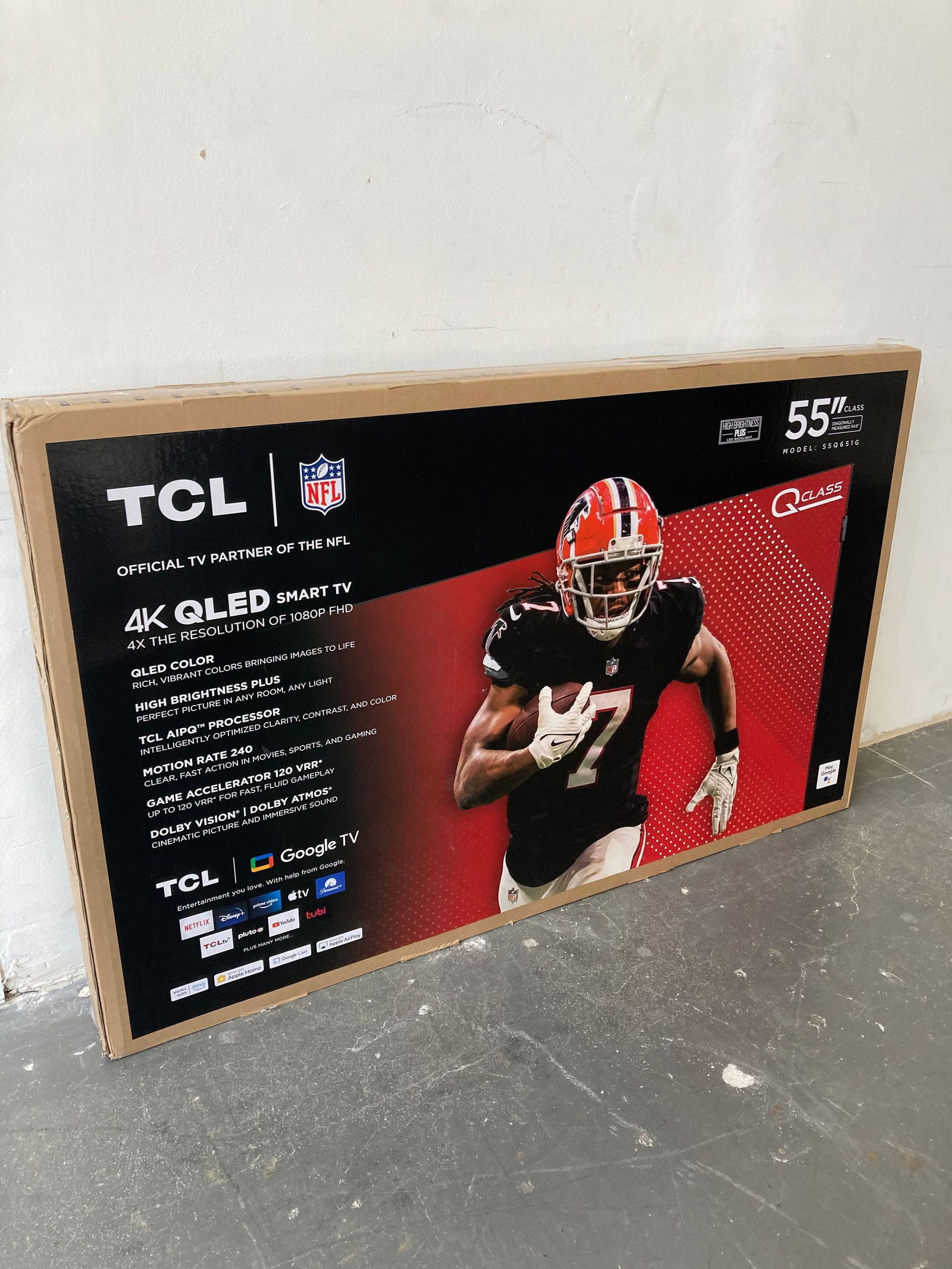 TCL 55Q651G 55" 4K QLED Smart TV (1 of 6)