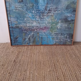 Framed Abstract Painting