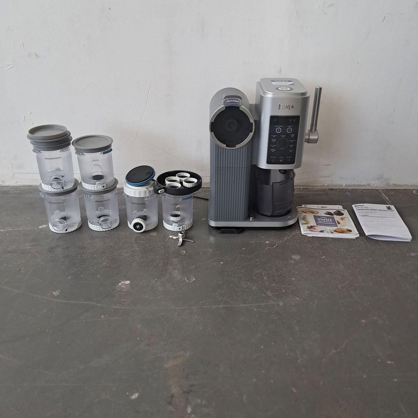 Ninja NC701 CREAMi Swirl Ice Cream and Soft Serve Maker (1 of 5)