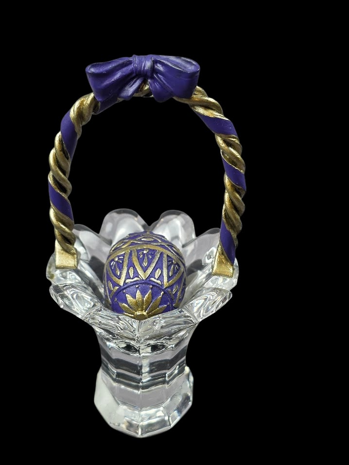 Waterford Basket with Egg 103804 (1 of 6)