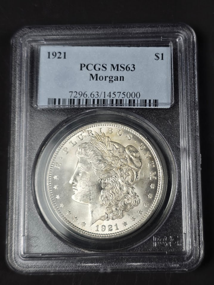 1921 Morgan Dollar ms63 (1 of 2)