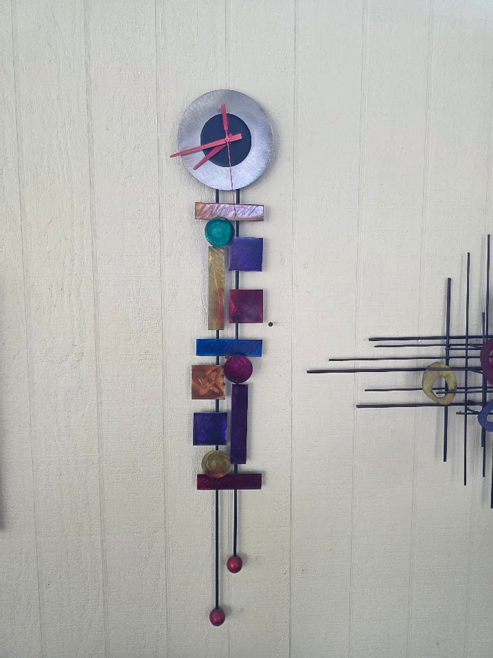 Clock by Rick Martin 2019: Fun outdoor clock