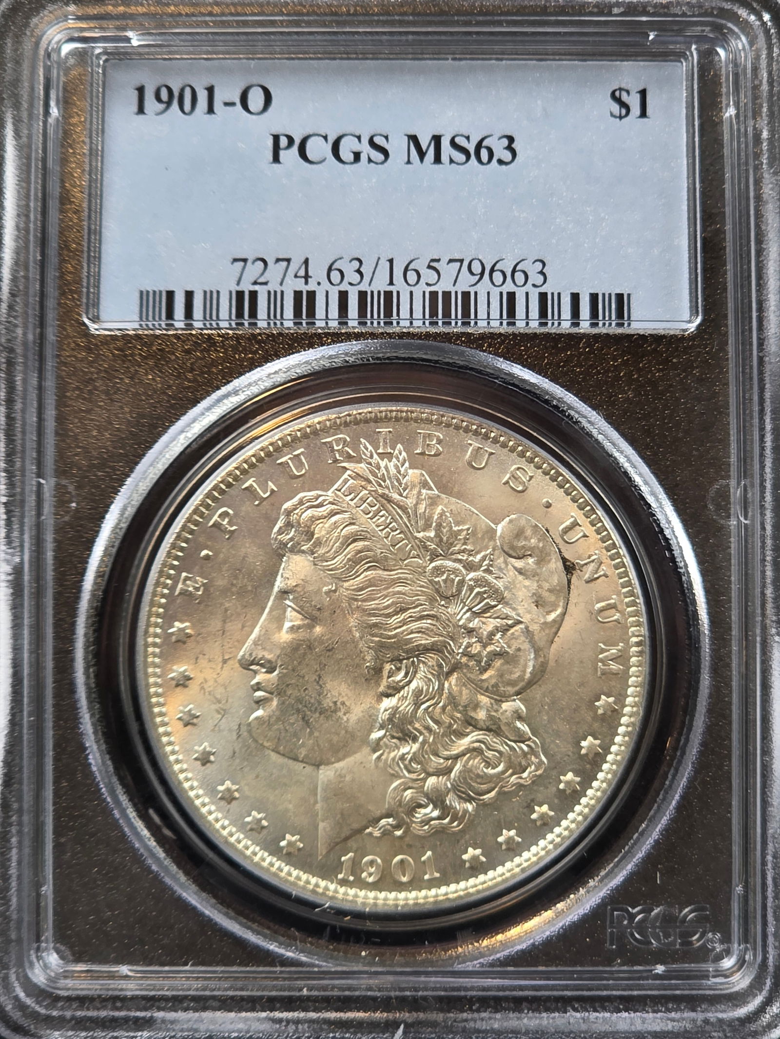 1901 - O Morgan Dollar PCGS MS63 (1 of 2)