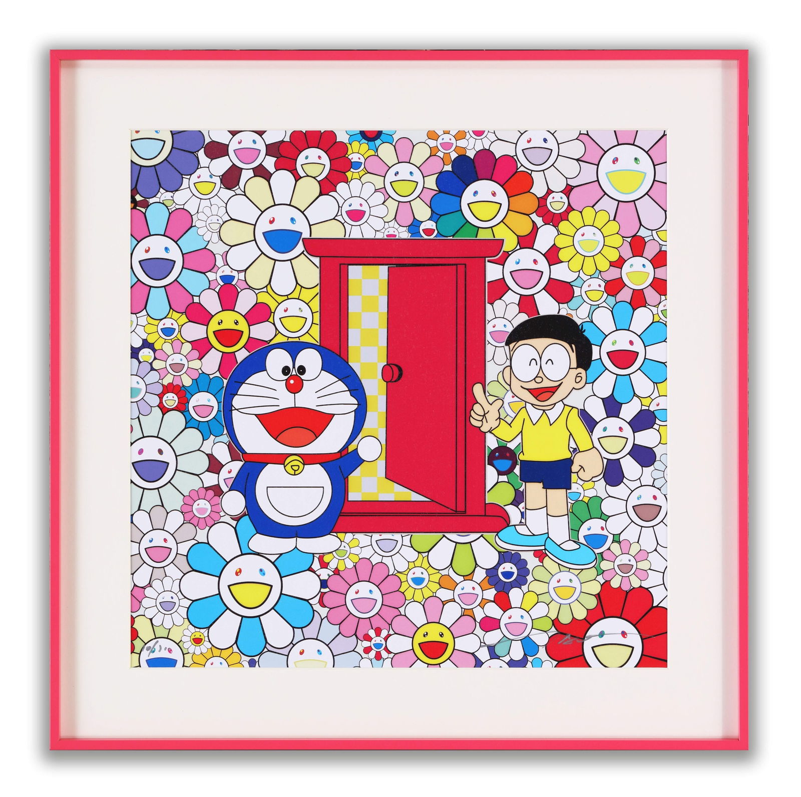 TAKASHI MURAKAMI (B.1962), OFFSET LITHOGRAPH (1 of 3)
