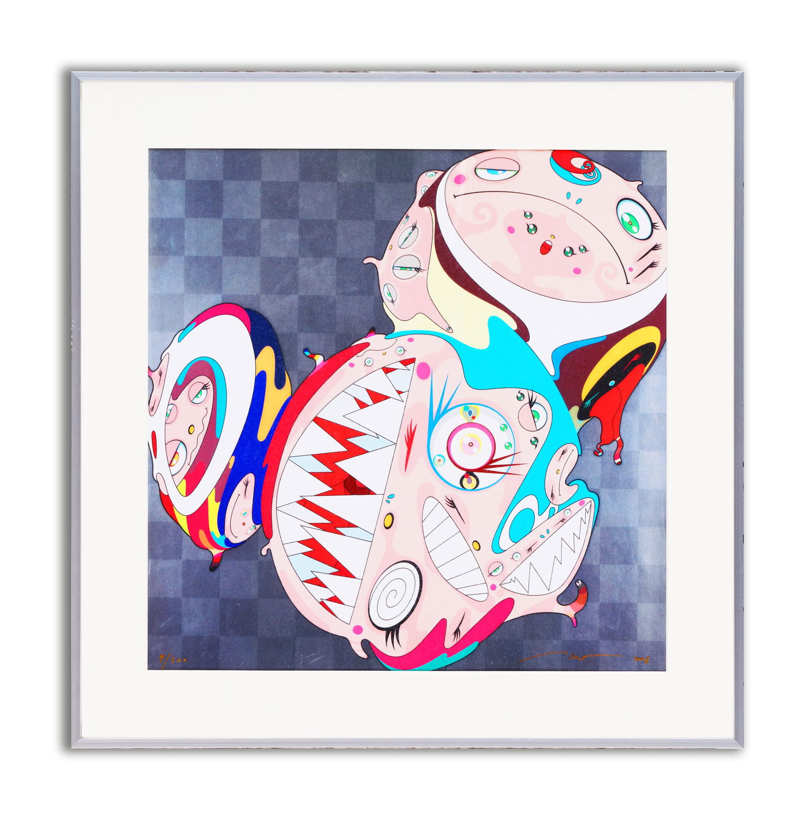 TAKASHI MURAKAMI (B.1962), OFFSET LITHOGRAPH: TAKASHI MURAKAMI (B.1962), OFFSET LITHOGRAPHProvenance and Authenticity:This item includes a certificate of authenticity. His Collectible Has Undergone Rigorous Authentication. The Signature Has Been