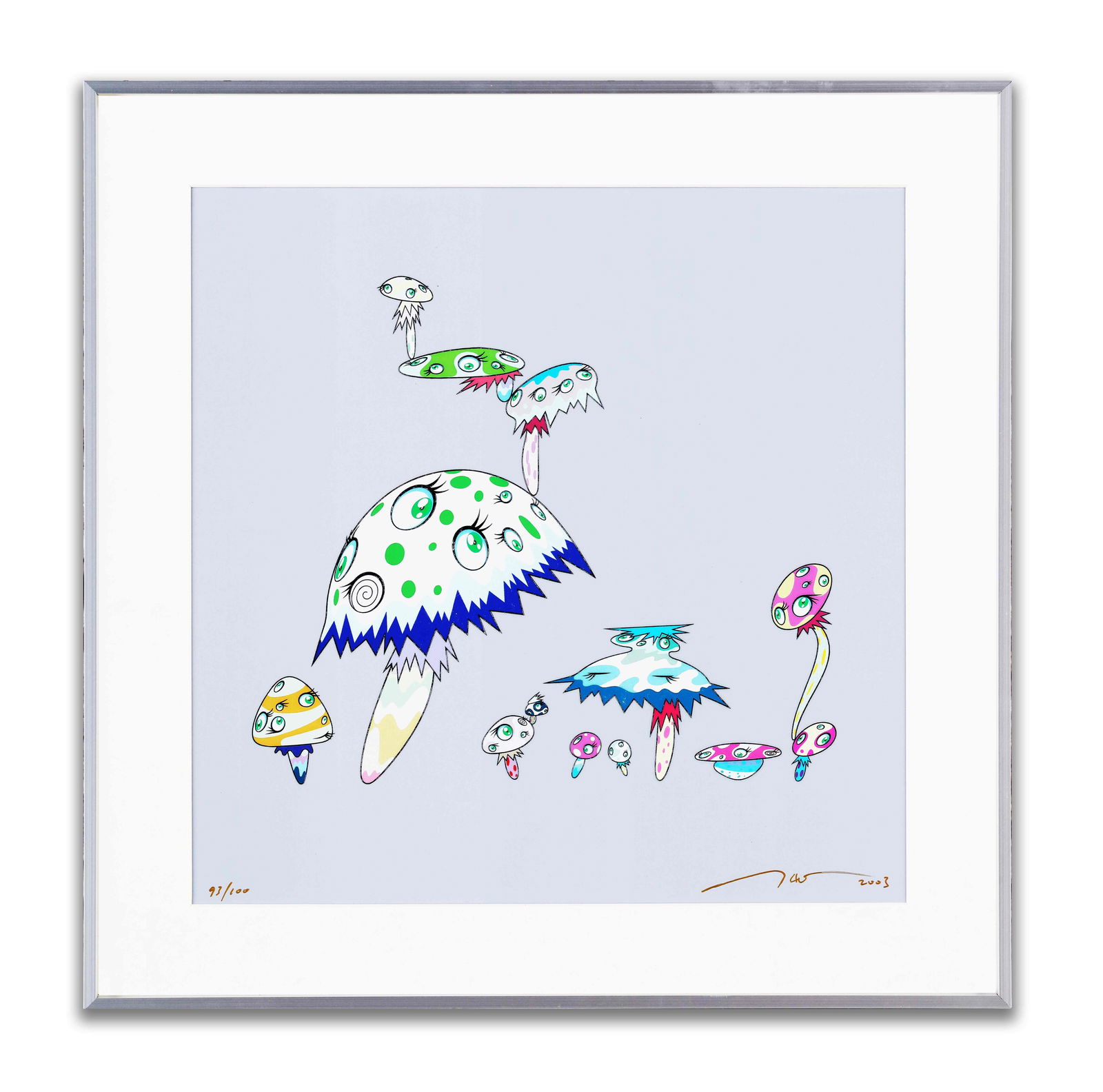 TAKASHI MURAKAMI (B.1962), OFFSET LITHOGRAPH (1 of 3)