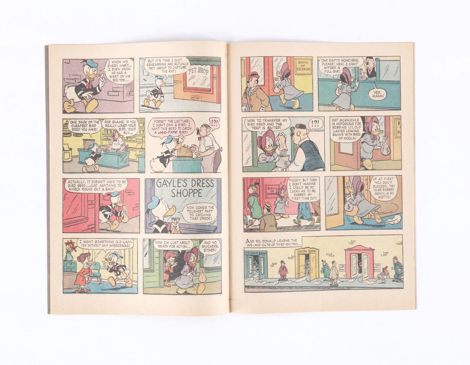 WALT DISNEY’S DONALD DUCK – TEST HOPPER GOLD KEY COMICS, EARLY 1960S (1 of 2)