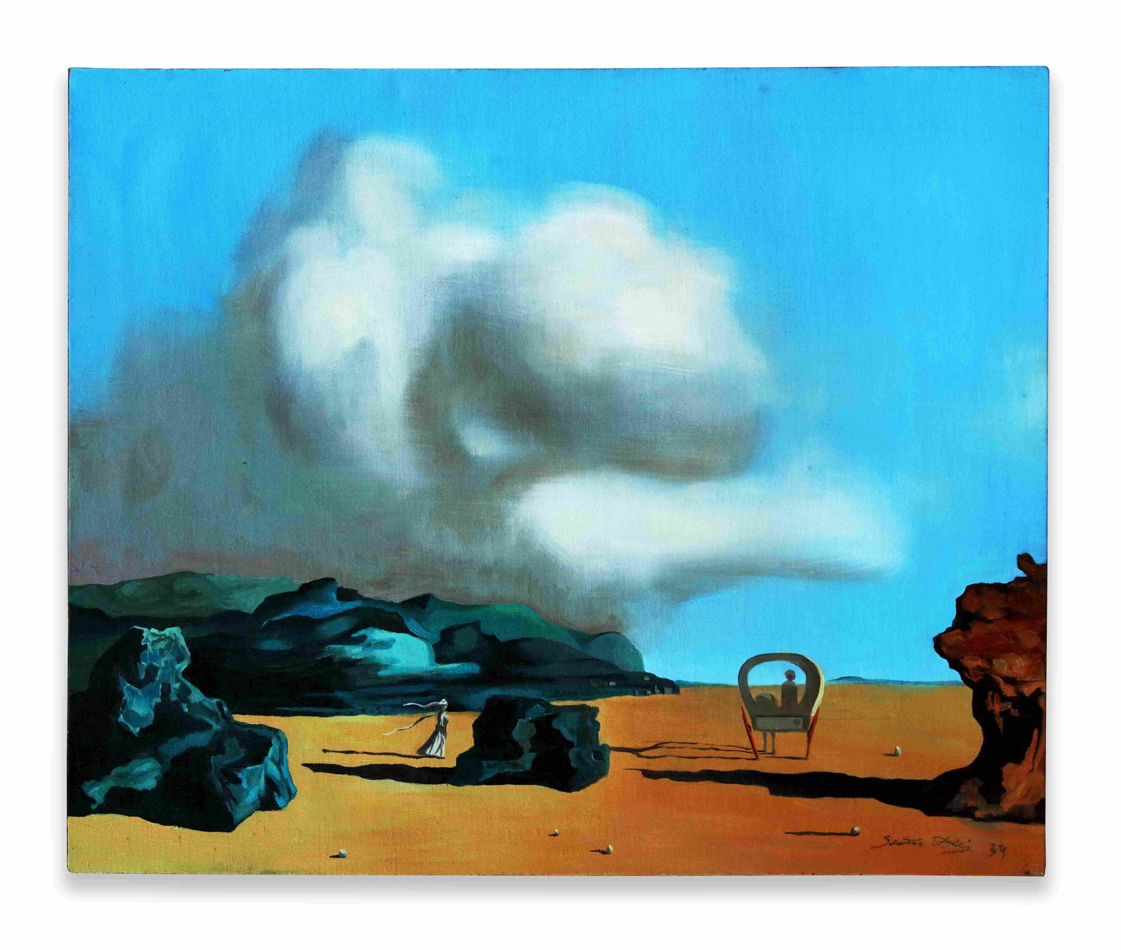 AFTER SALVADOR DALÍ (1904–1989), ACRYLIC ON CANVAS (1 of 3)