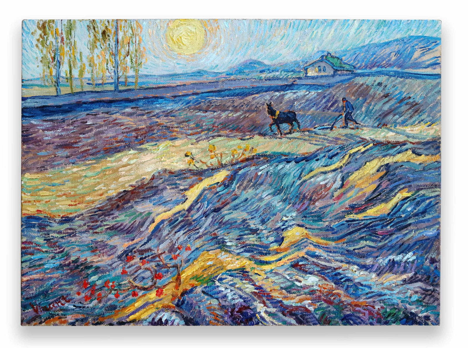 AFTER VINCENT VAN GOGH (1853–1890), OIL ON CANVAS (1 of 3)