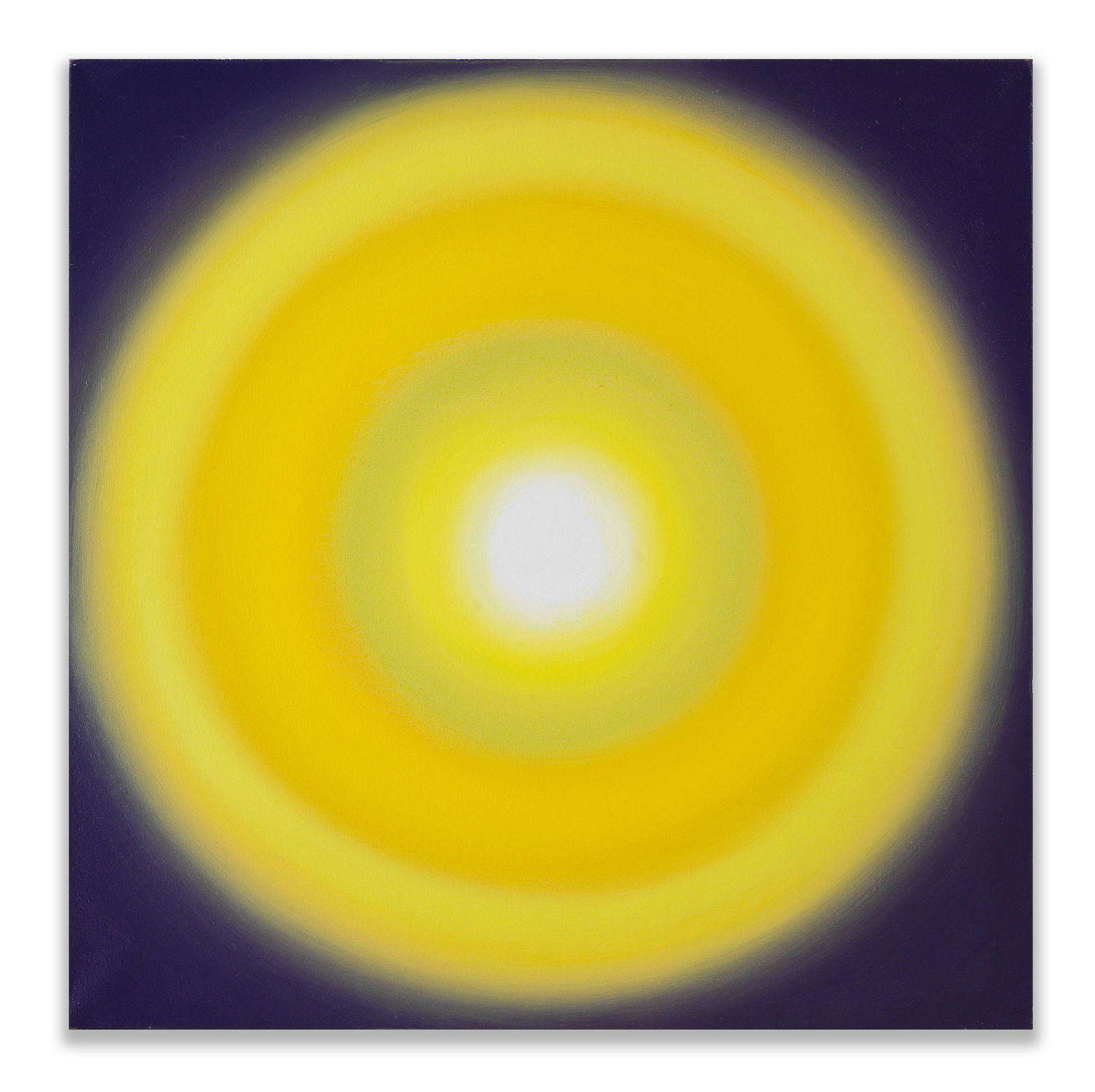 OIL ON CANVAS,IN THE STYLE OF WOJCIECH FANGOR (1922-2015): OIL ON CANVAS,IN THE STYLE OF WOJCIECH FANGOR (1922-2015)Dimensions:Image size:96.5 cm x 96.5 cm (38 inches x 38 inches) All measured values are approximate.Provenance and Authenticity:His paintings