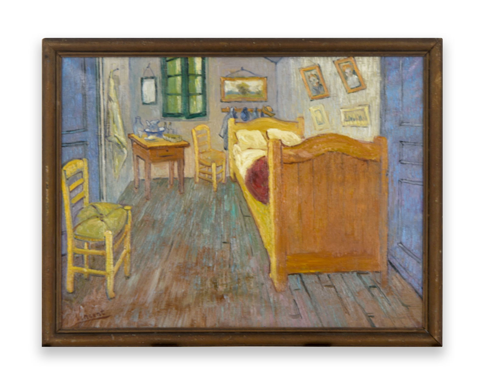 OIL ON CANVAS,IN THE STYLE OF VINCENT VAN GOGH (1853–1890): OIL ON CANVAS,IN THE STYLE OF VINCENT VAN GOGH (1853–1890)Dimensions:Image size:45.2 x 60.2 cm. All measured values are approximate. Outer frame size:50.2 x 65.3 cm. All measured values are