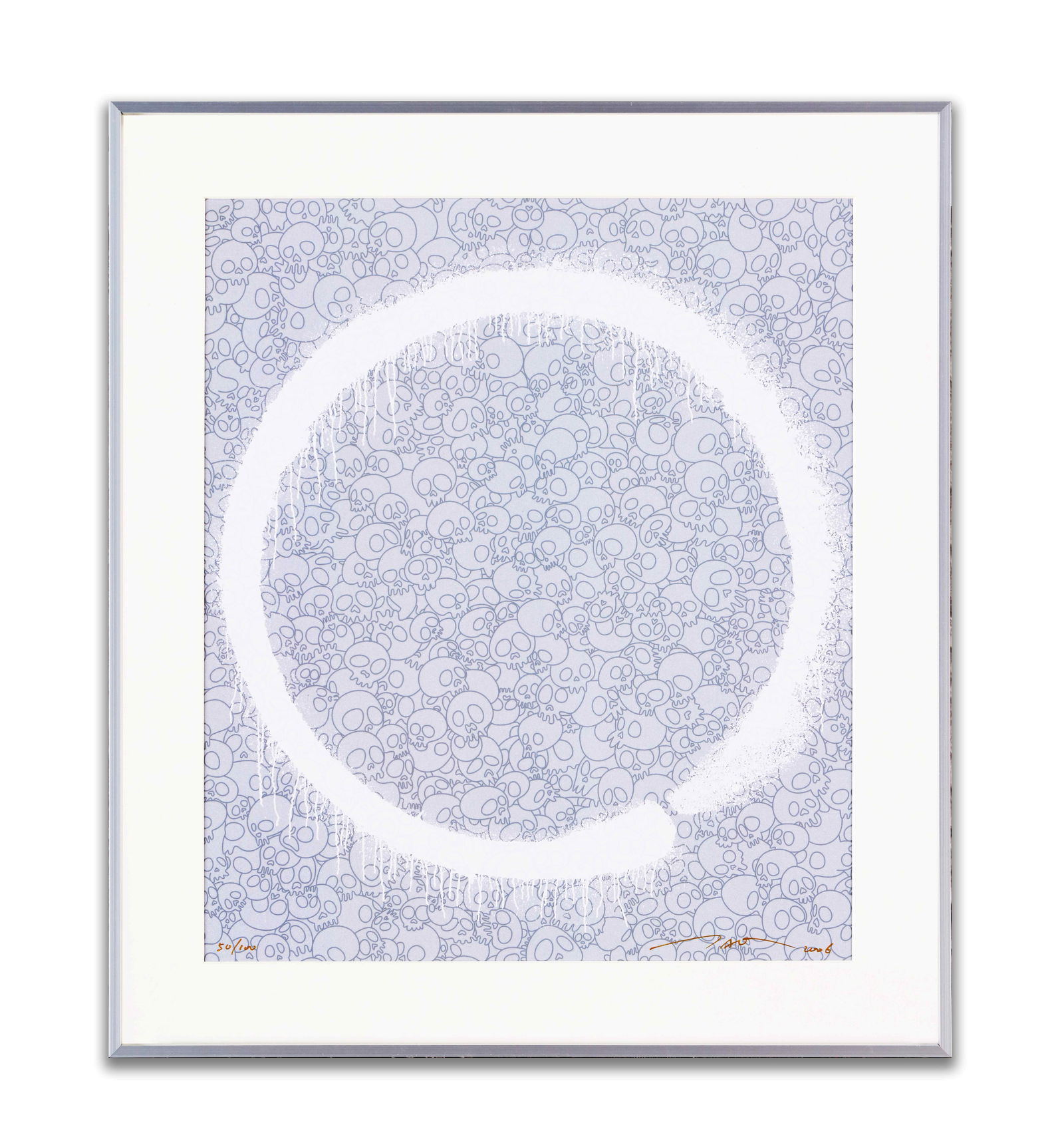 TAKASHI MURAKAMI (B.1962), OFFSET LITHOGRAPH: TAKASHI MURAKAMI (B.1962), OFFSET LITHOGRAPH Dimensions: Image Size: 16 1/2 x 13 3/4 in (42 x 35 cm) Provenance and Authenticity: His Collectible Has Undergone Rigorous Authentication. The Signature H