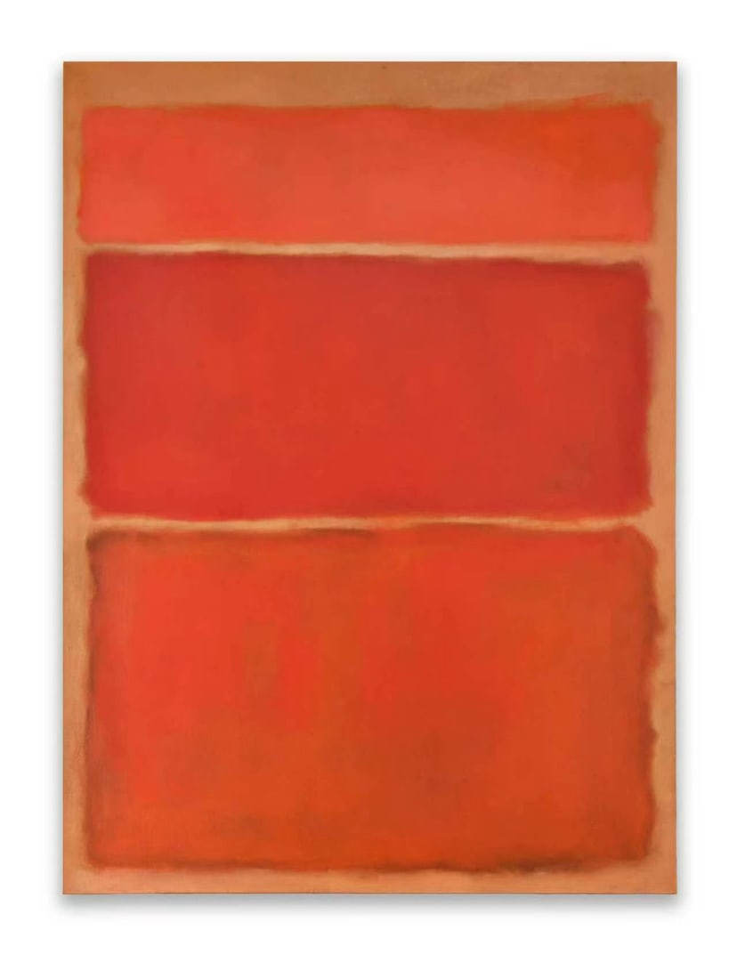 MARK ROTHKO (1903–1970), ATTRIBUTED TO, OIL ON CANVAS (1 of 3)