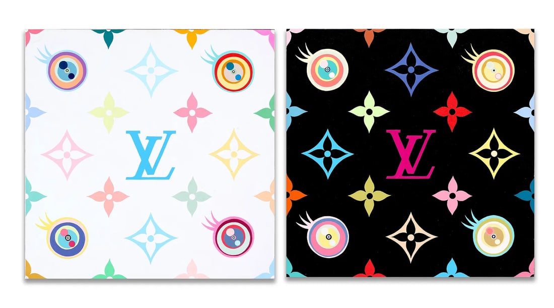 TAKASHI MURAKAMI (B.1962), ATTRIBUTED TO, ACRYLIC OIL ON CANVAS: TAKASHI MURAKAMI (B.1962), ATTRIBUTED TO, ACRYLIC OIL ON CANVAS Dimensions: Image size:60 x 60 cm. All measured values are approximate. Provenance and Authenticity: Takashi Murakami (B. 1962) is a Jap